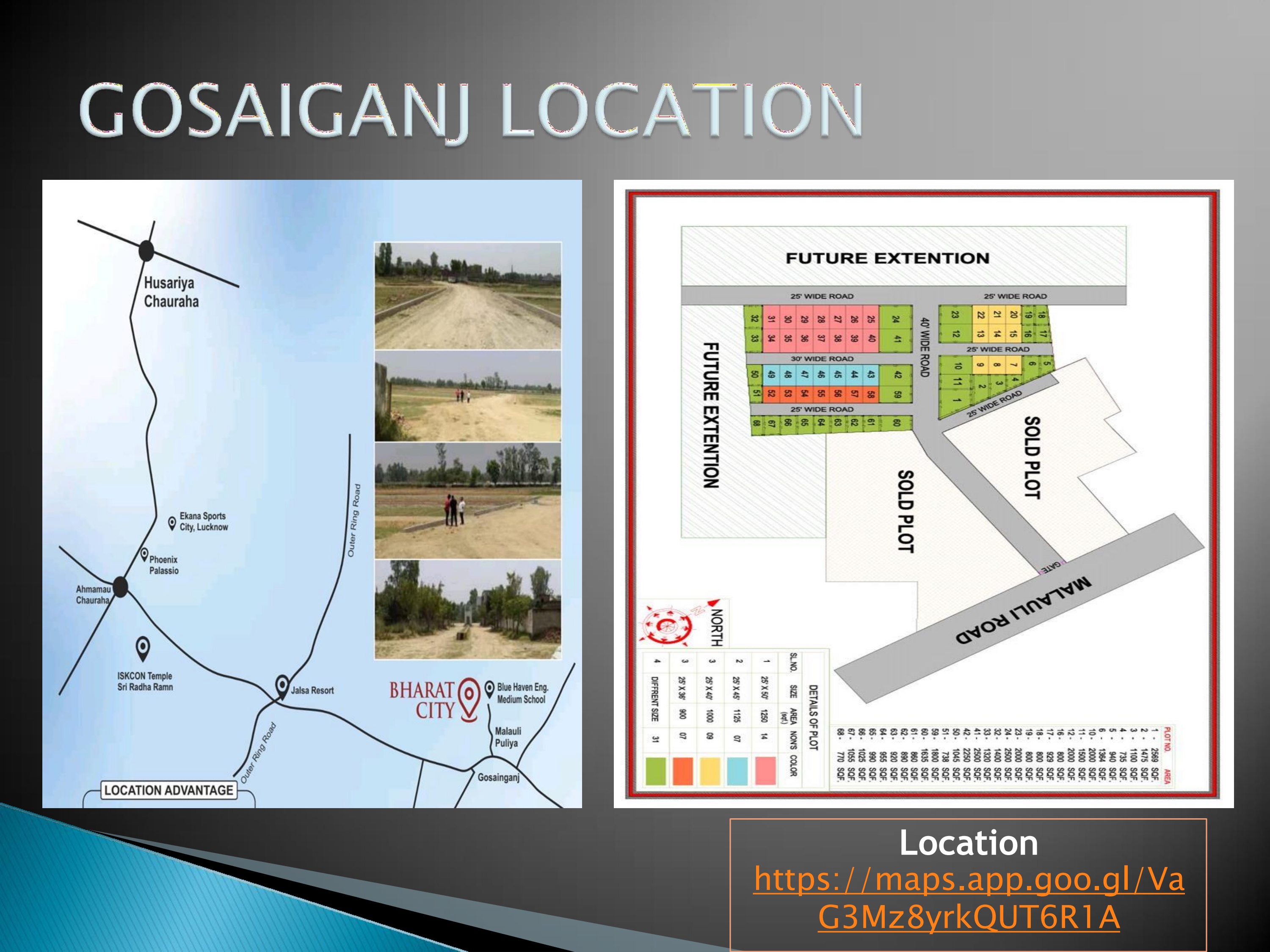 Gosainganj Map